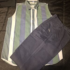 High Rise Women's Jeans in Navy